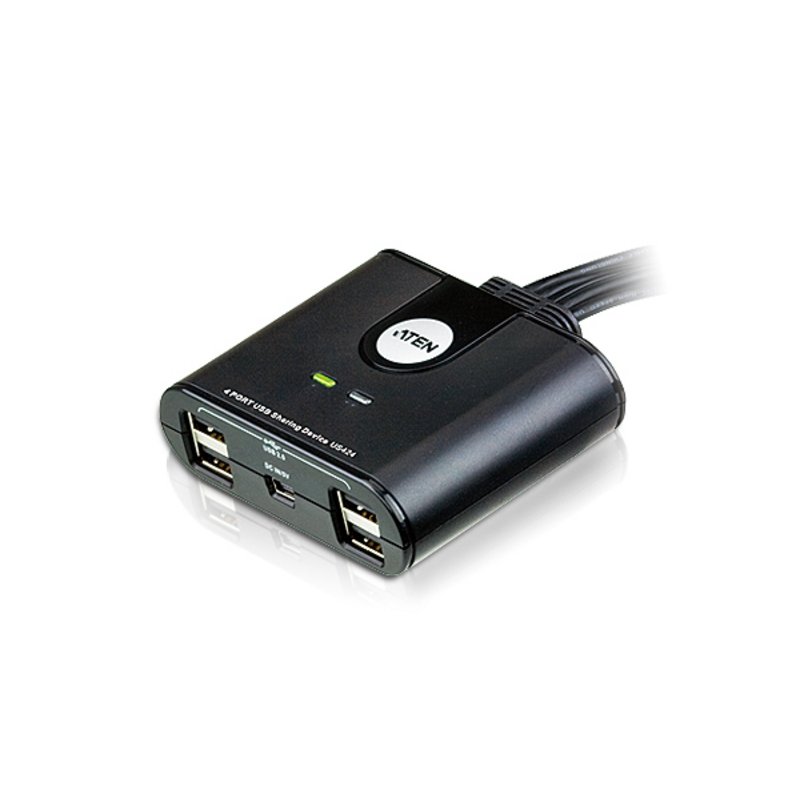 ATEN 4-Port USB 2.0 Peripheral Switch | US424-AT