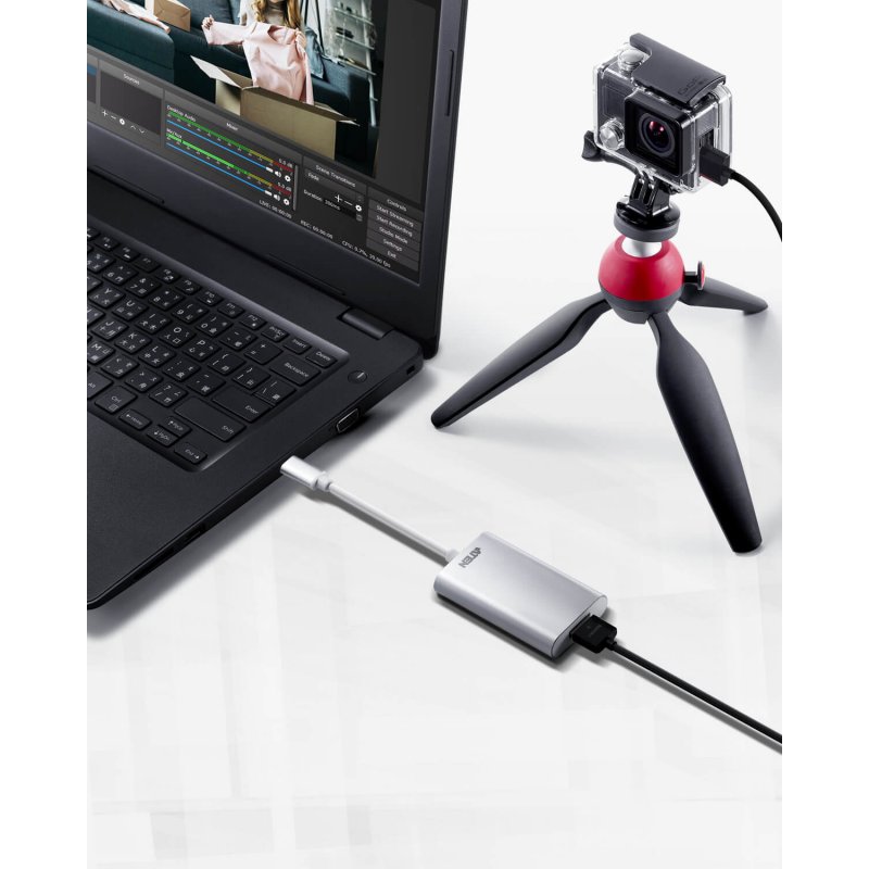 ATEN CAMLIVE™ (Capture vidéo HDMI vers USB-C UVC)