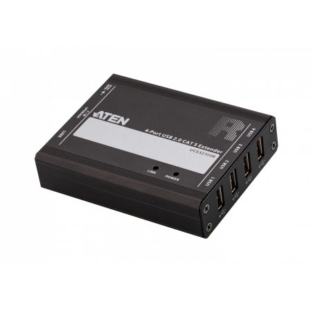 ATEN 4-Port USB 2.0 CAT 5 Extender (up to100m)