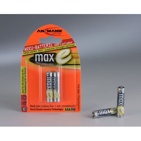 Ansm maxE        2xAAA NM  1.2V/  800mAh