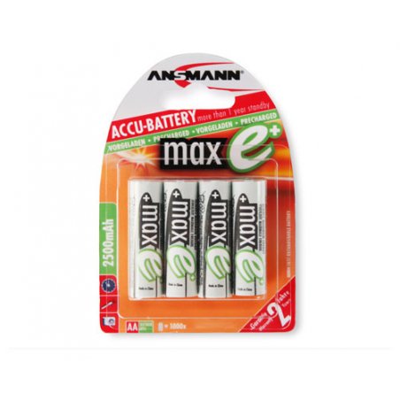 Ansmann 2500mAh AA maxE plus Nickel-Metal Hydride (NiMH)