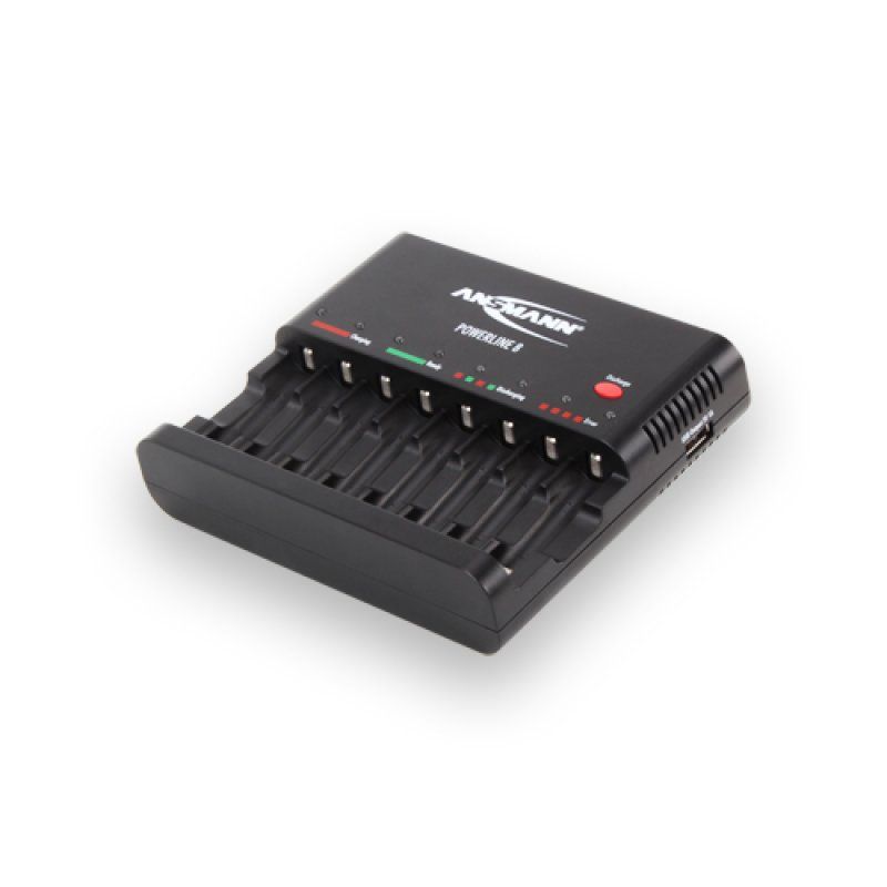 Ansmann Powerline 8 battery charger
