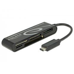 DeLOCK 91739 card reader USB 2.0 Black