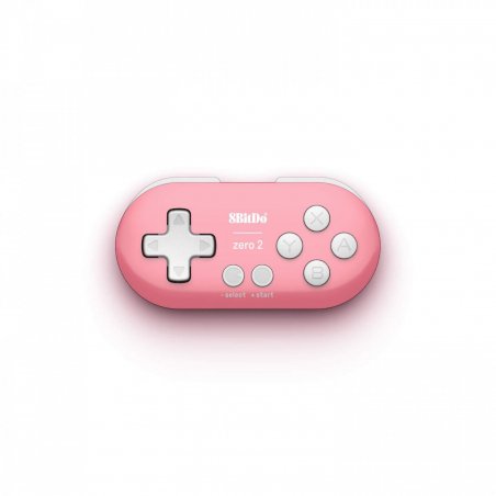 8Bitdo Zero 2 Pink Bluetooth Gamepad Digital Android, MAC, Nintendo Switch, Nintendo Switch Lite, PC