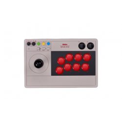 8Bitdo Arcade Stick Grey Bluetooth/USB Joystick Analogue / Digital Nintendo Switch, Nintendo Switch Lite, PC