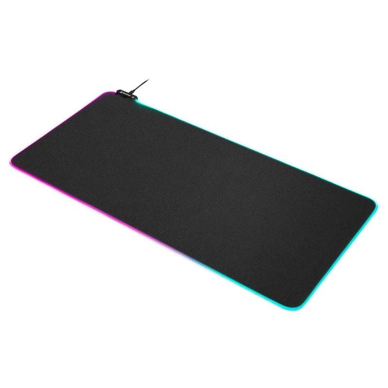 Sharkoon 1337 RGB V2 Gaming mouse pad Black