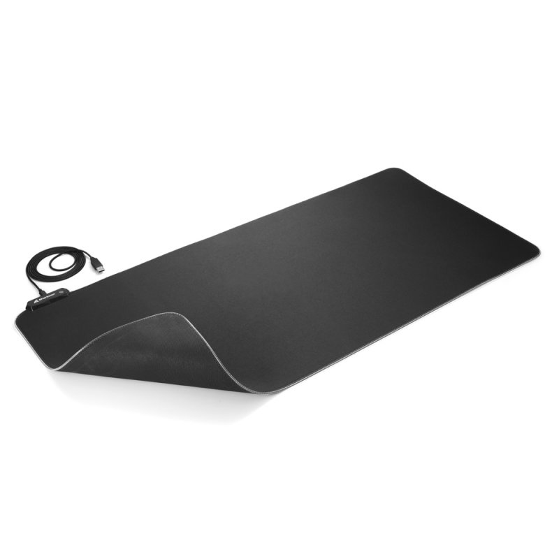 Sharkoon 1337 RGB V2 Gaming mouse pad Black
