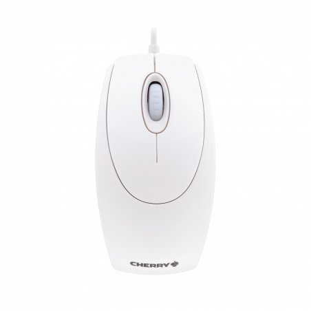 CHERRY WHEELMOUSE OPTICAL Souris filaire, gris clair, PS2/USB