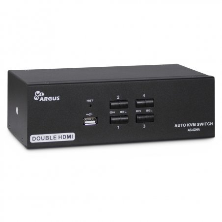 Inter-Tech compatible IPC KVM Switch AS-42HA HDMI