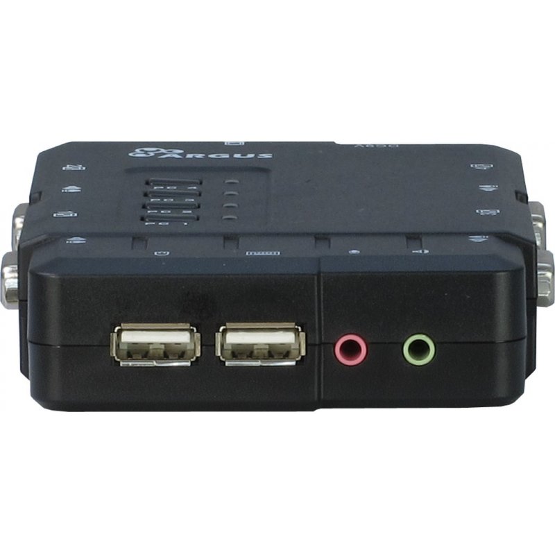 Inter-Tech compatible IPC KVM Switch CS-41UA VGA