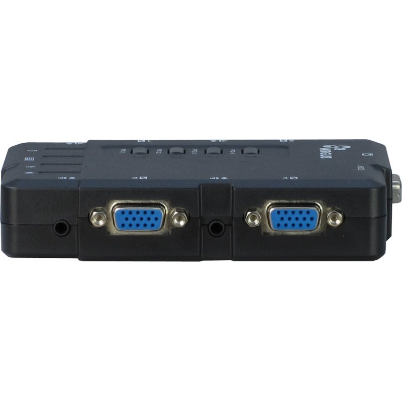 Inter-Tech compatible IPC KVM Switch CS-41UA VGA