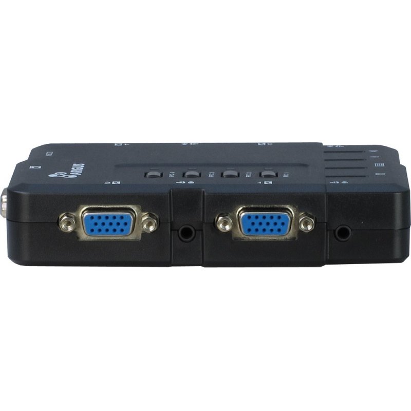 Inter-Tech compatible IPC KVM Switch CS-41UA VGA