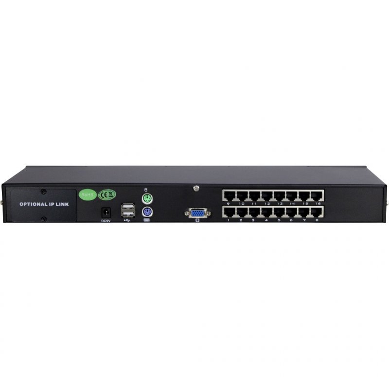 Inter-Tech compatible KVM Switch KS-3116 Rackm RJ45