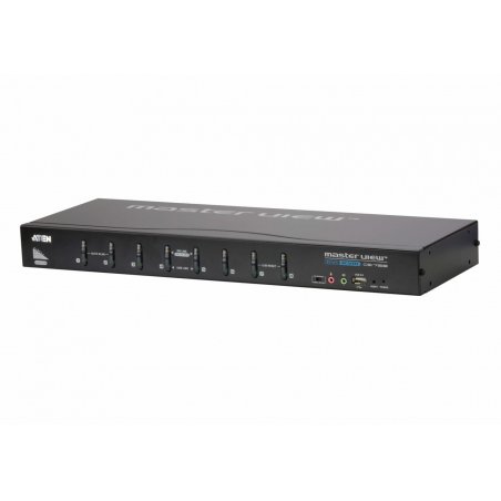 ATEN 8-Port USB DVI KVM Switch Audio