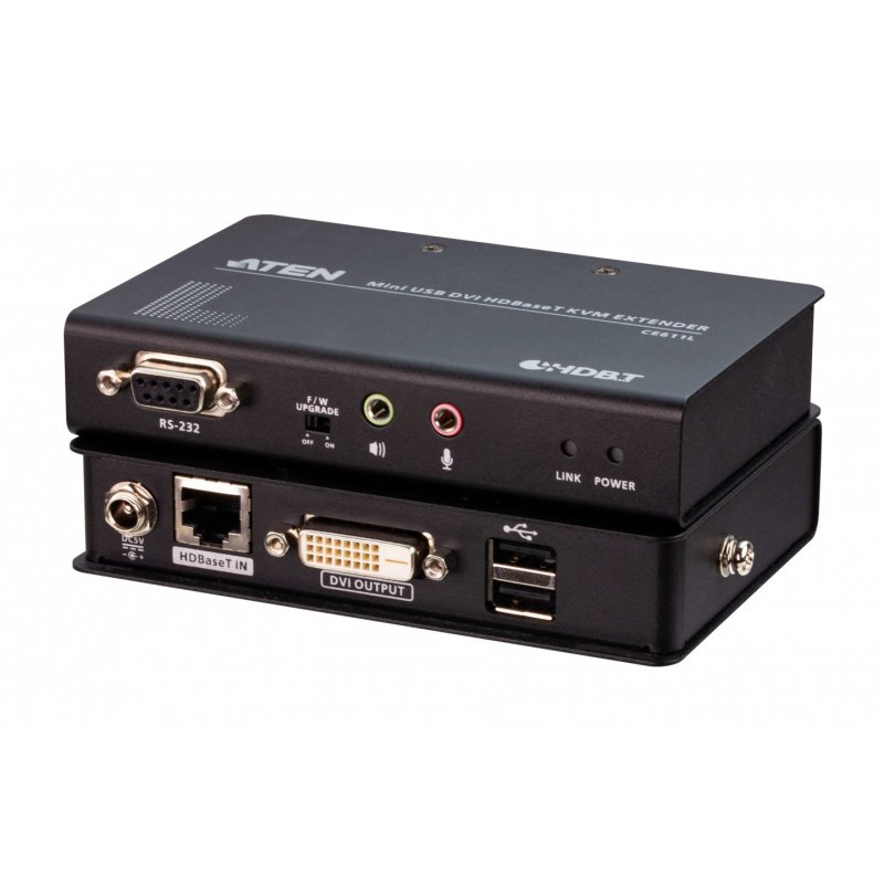 ATEN Mini USB DVI HDBaseT KVM Extender
