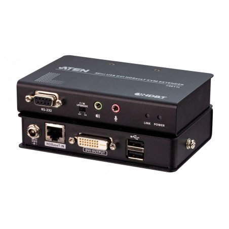 ATEN KVM Extender mini USB DVI HDBaseT | CE611