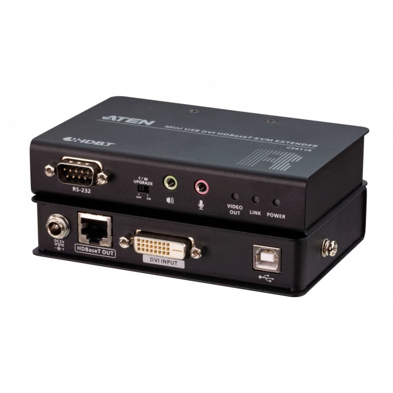 ATEN Mini USB DVI HDBaseT KVM Extender