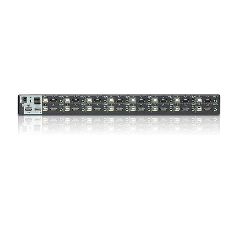 ATEN 16-Port USB - HDMI KVM Switch with USB Peripheral port