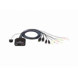 ATEN CS22DP 2P USB DP cable KVM Switch
