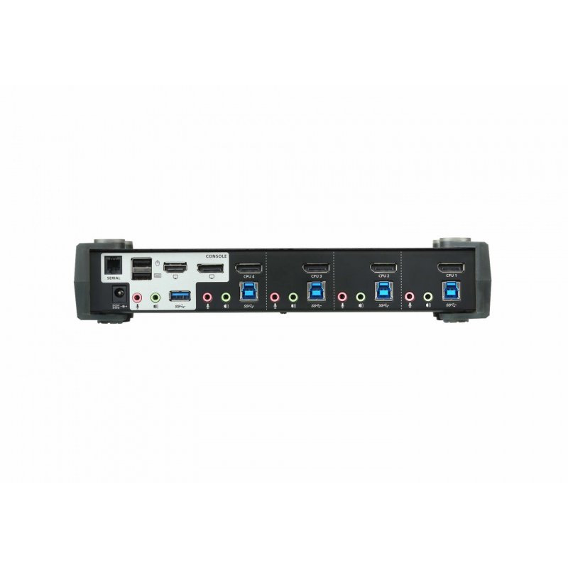 ATEN 4-Port USB 3.0 4K DisplayPort MST KVMP Switch