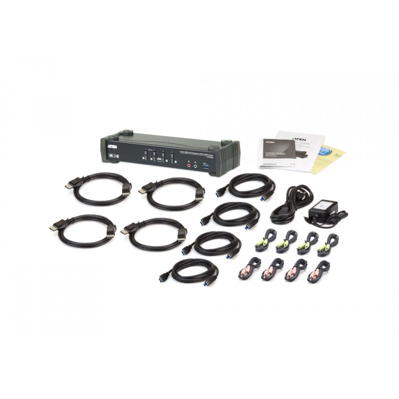ATEN CS1924M 4P USB 3.0 4K     DP Switch | CS1924M