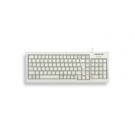 CHERRY XS clavier USB QWERTZ Allemand Gris