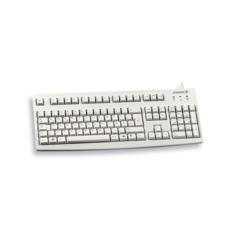 CHERRY G83-6104 clavier USB QWERTY Anglais américain Gris