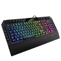 STOCKICX62 - Sharkoon Skiller SGK5 clavier USB QWERTZ Allemand Noir
