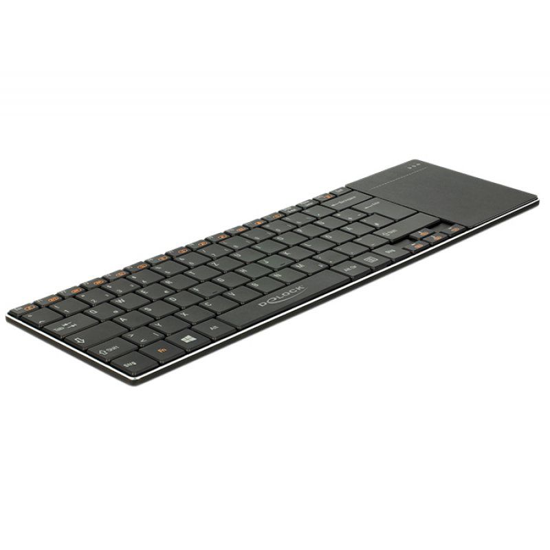 DeLOCK 12454 mobile device keyboard Black Micro-USB