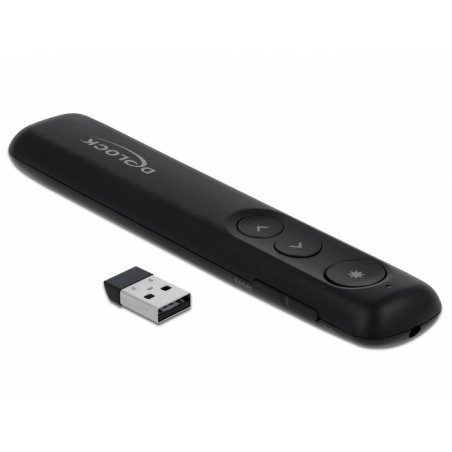 DeLOCK 64092 wireless presenter Black