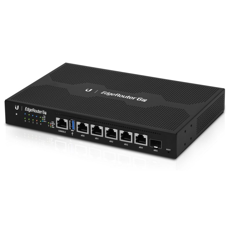 Ubiquiti compatible EdgeRouter 6P      PoE/GE/GE/06