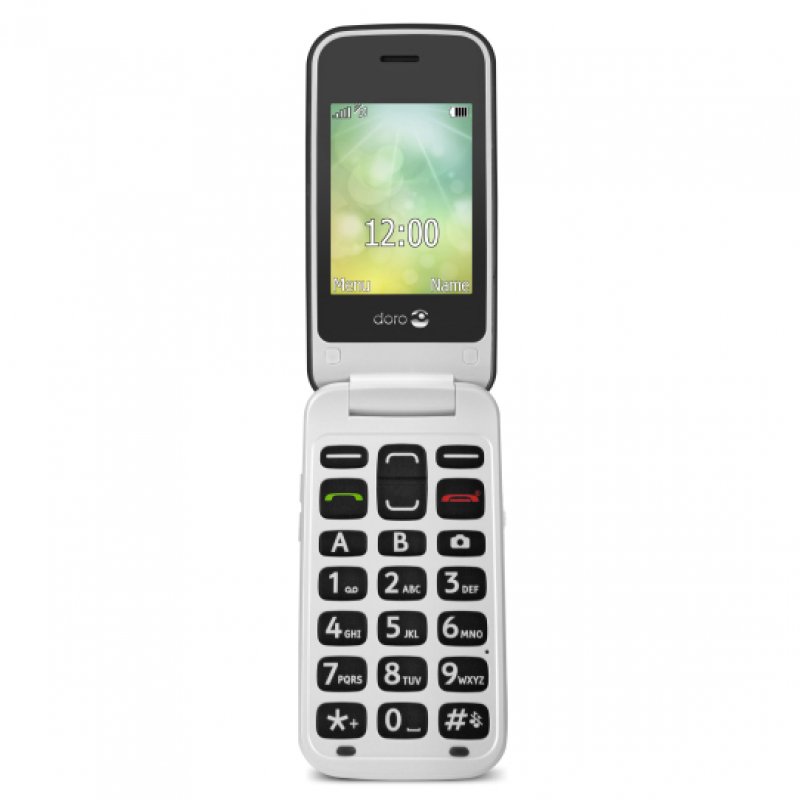 Doro 2424 6.1 cm (2.4") 92 g Grey, Silver