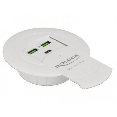DeLOCK 64065 mobile device charger Smartphone White DC Fast charging Indoor