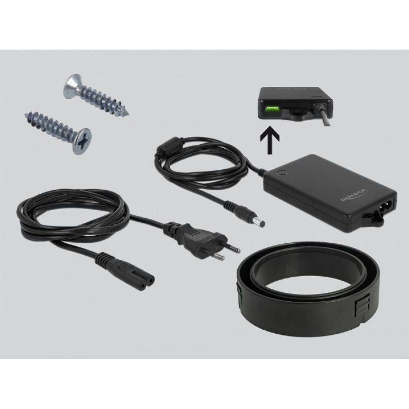 DeLOCK Netzteil USB-C PD3.0+ 3xUSB A bu | Tischeinbau Delock compatible
