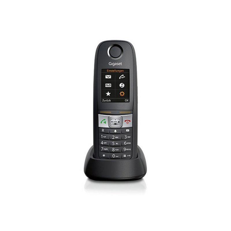 Gigaset E630HX combiné de téléphone sans-fil dect Identification de l'appelant Noir