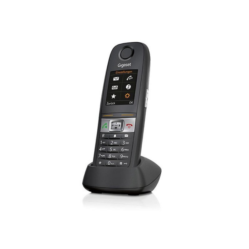 Gigaset E630HX combiné de téléphone sans-fil dect Identification de l'appelant Noir