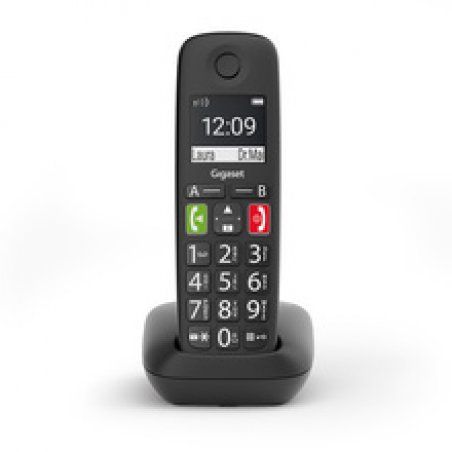 Gigaset E290 Analog/DECT telephone Caller ID Black