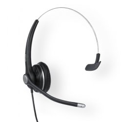 Snom A100M Casque Avec fil Bureau/Centre d'appels Noir