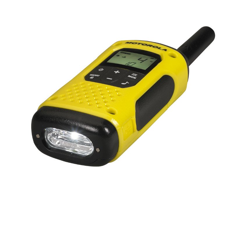 Motorola TLKR T92 H2O radio bidirectionnelle 8 canaux Noir, Jaune