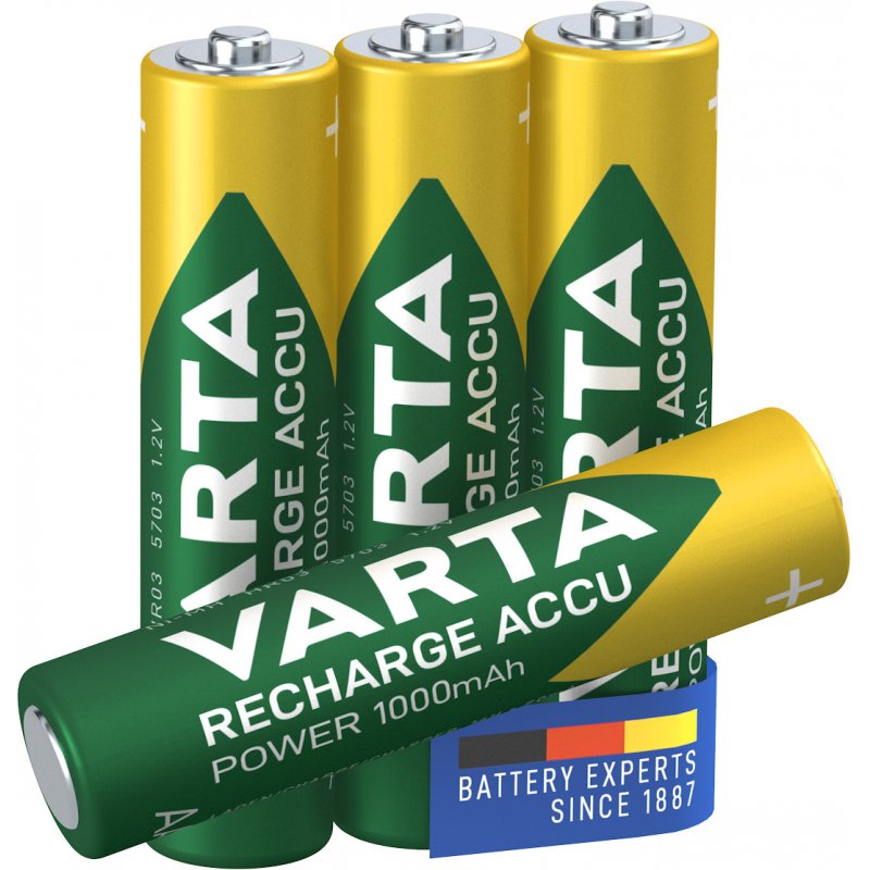 Varta 05703 Rechargeable battery AAA Nickel-Metal Hydride (NiMH)