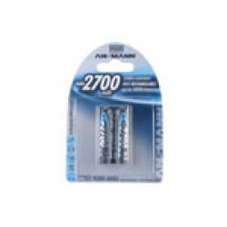 Ansmann Blister 2 X Accu, AA, 2700mAh AA / HR6 Nickel-Metal Hydride (NiMH)