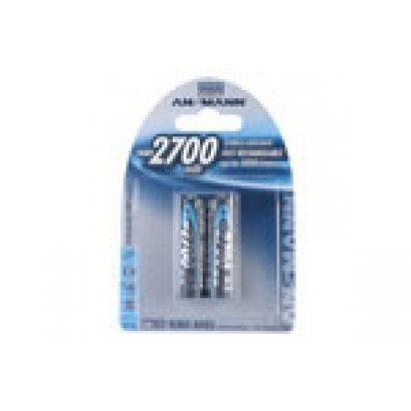 Ansmann Blister 2 X Accu, AA, 2700mAh AA / HR6 Nickel-Metal Hydride (NiMH)