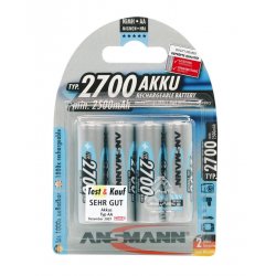 Ansm Mignon NiMh Akku       4xAA  2700mA