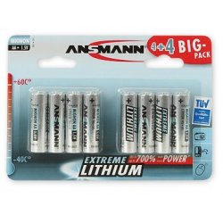 Ansm Lithium Batterie Mignon AA      8er | FR6 1,5 V