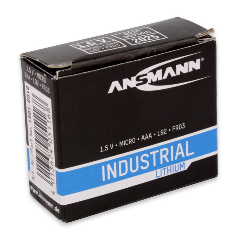 Ansm Lithium Batterie Micro AAA 10er | FR03 1,5V