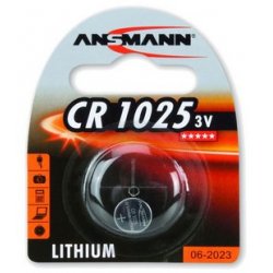 Ansm Lithium Knopfzellen CR1025 3V | 1er Blister
