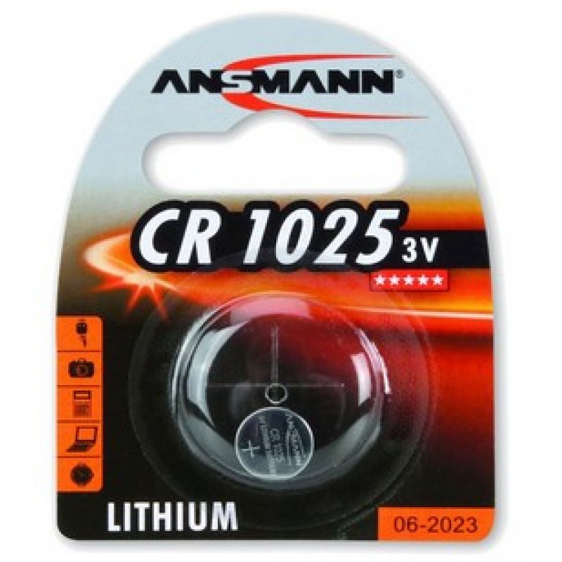 Ansmann 3V Lithium CR1025 Single-use battery