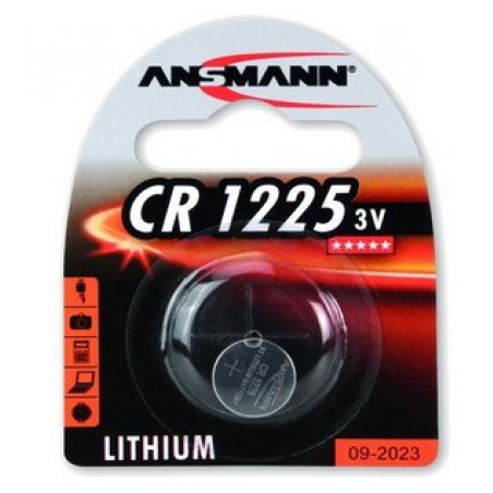 Ansm Lithium Knopfzellen CR1225 3V | 1er Blister