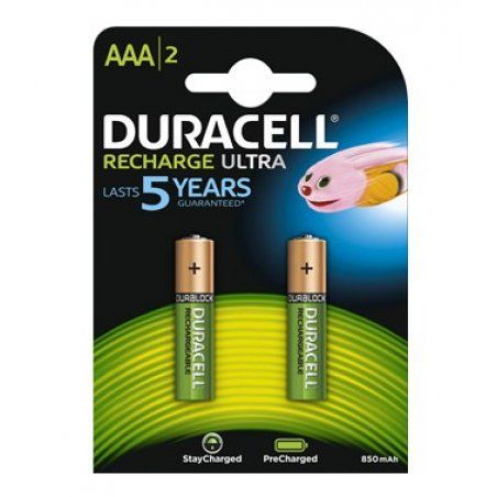 Duracell 203815 pile domestique Batterie rechargeable AAA Hybrides nickel-métal (NiMH)