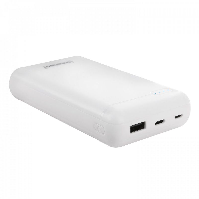 Intenso XS20000 Powerbank Zusatzakku LiPo 20000 mAh 7313552 Lithium Polymère (LiPo) Blanc